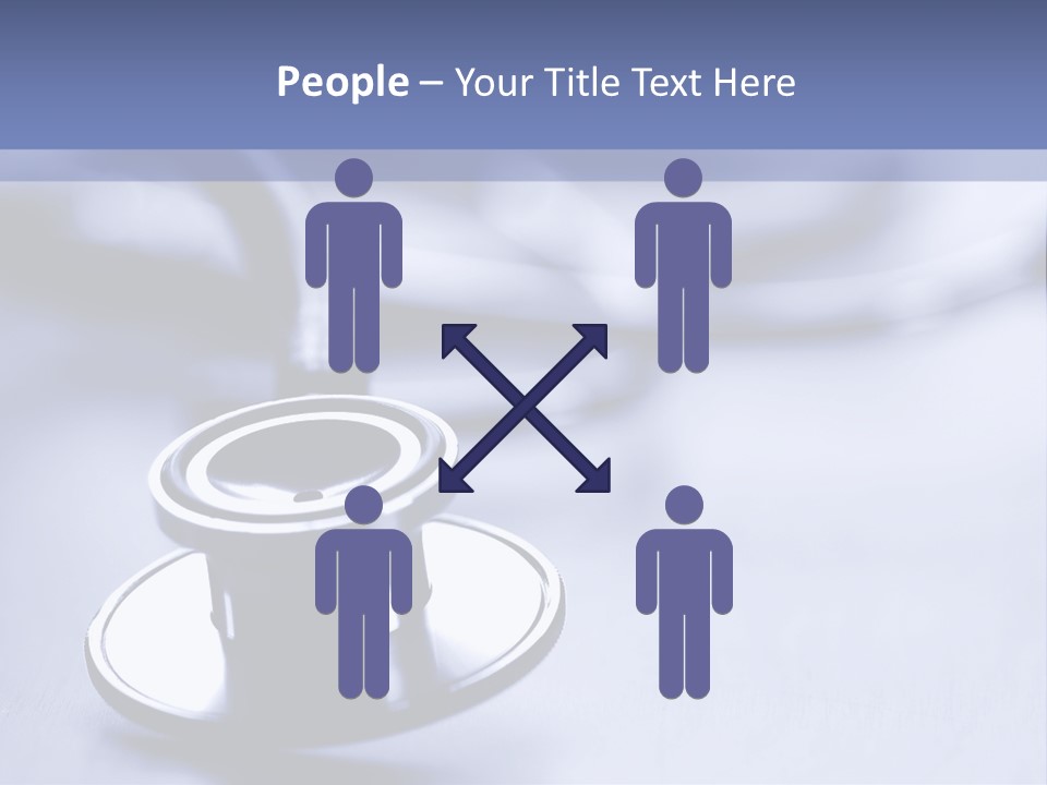 A Medical Powerpoint Presentation With A Stethoscope PowerPoint Template