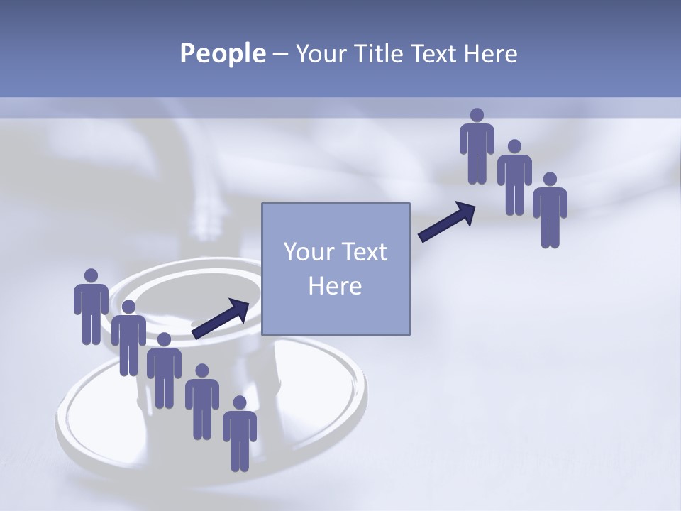 A Medical Powerpoint Presentation With A Stethoscope PowerPoint Template