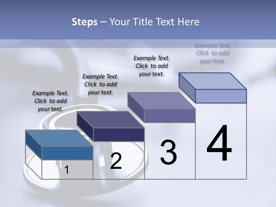 A Medical Powerpoint Presentation With A Stethoscope PowerPoint Template