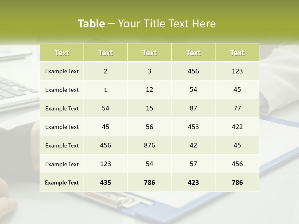 A Group Of People Sitting At A Table With Laptops PowerPoint Template