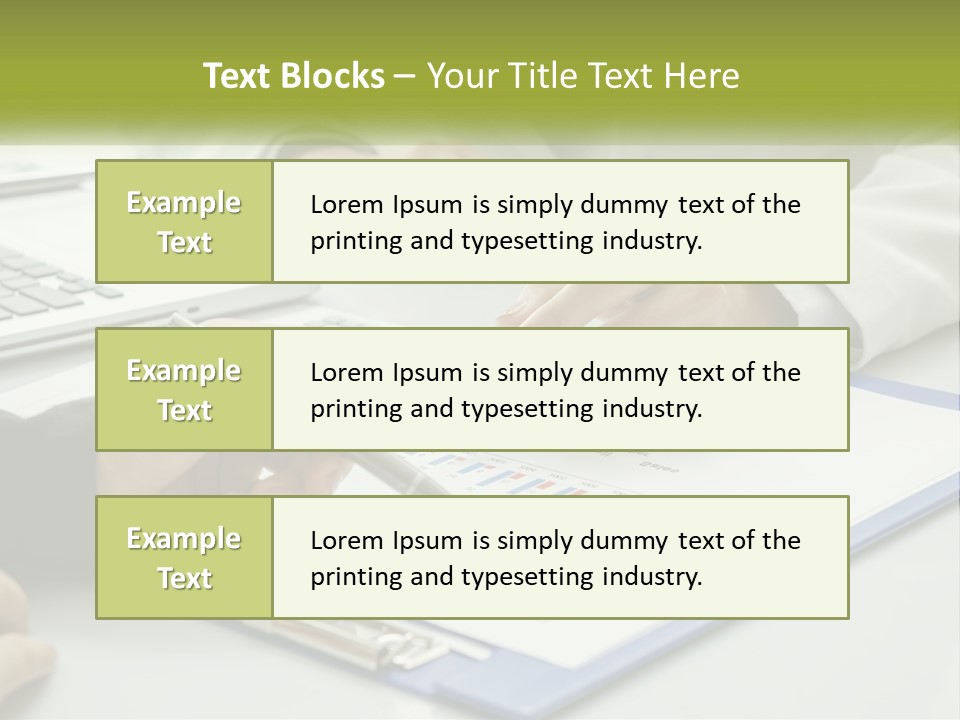 A Group Of People Sitting At A Table With Laptops PowerPoint Template
