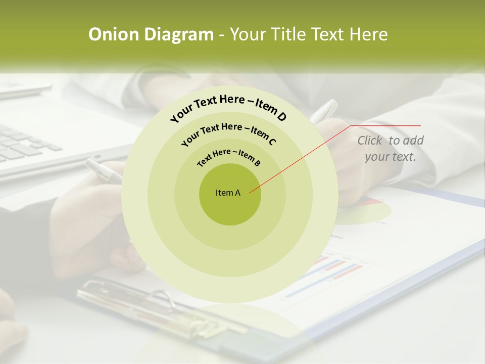 A Group Of People Sitting At A Table With Laptops PowerPoint Template