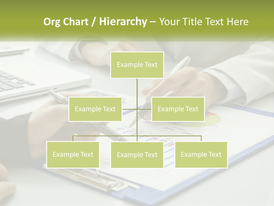 A Group Of People Sitting At A Table With Laptops PowerPoint Template