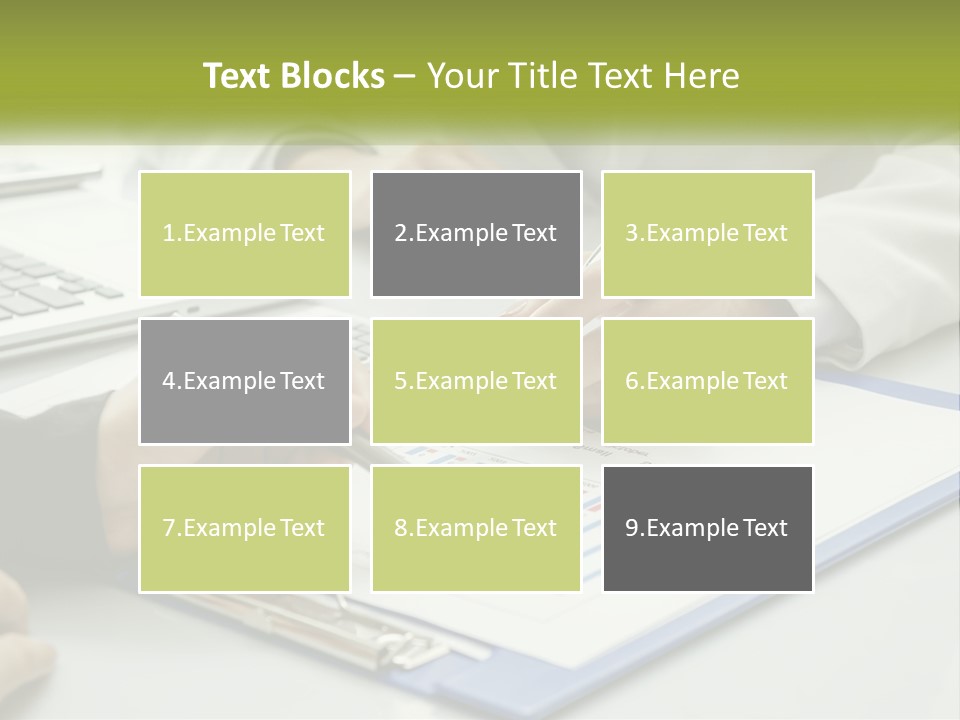A Group Of People Sitting At A Table With Laptops PowerPoint Template