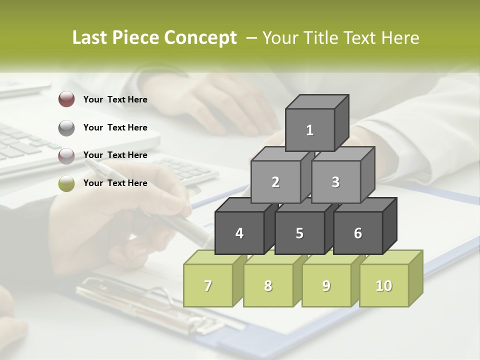 A Group Of People Sitting At A Table With Laptops PowerPoint Template