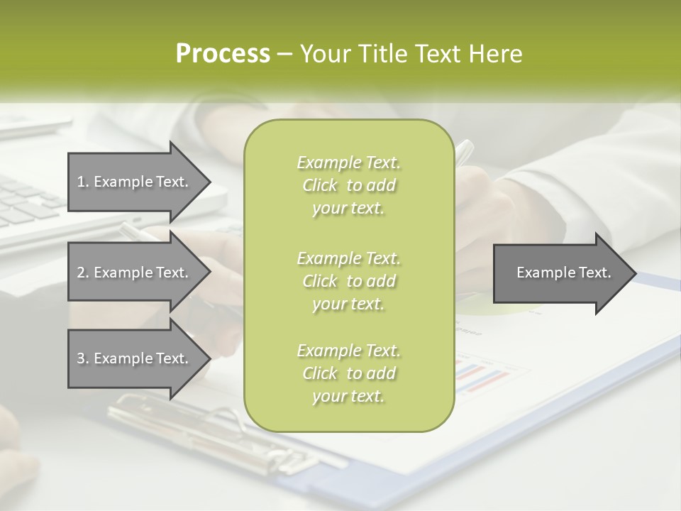 A Group Of People Sitting At A Table With Laptops PowerPoint Template