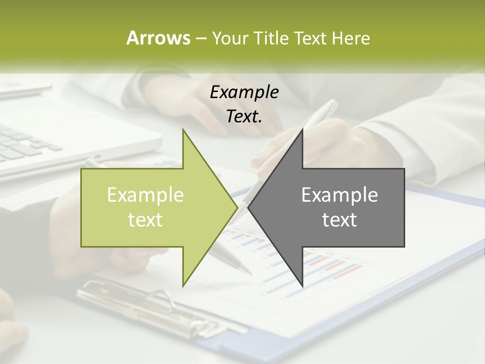 A Group Of People Sitting At A Table With Laptops PowerPoint Template