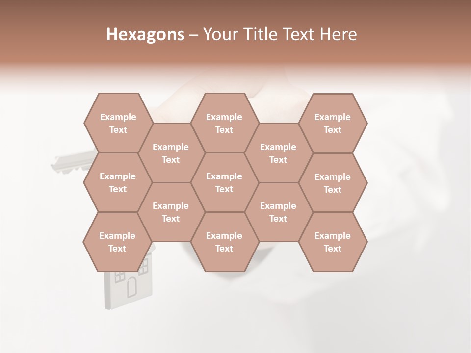 A Person Holding A Key To A House PowerPoint Template