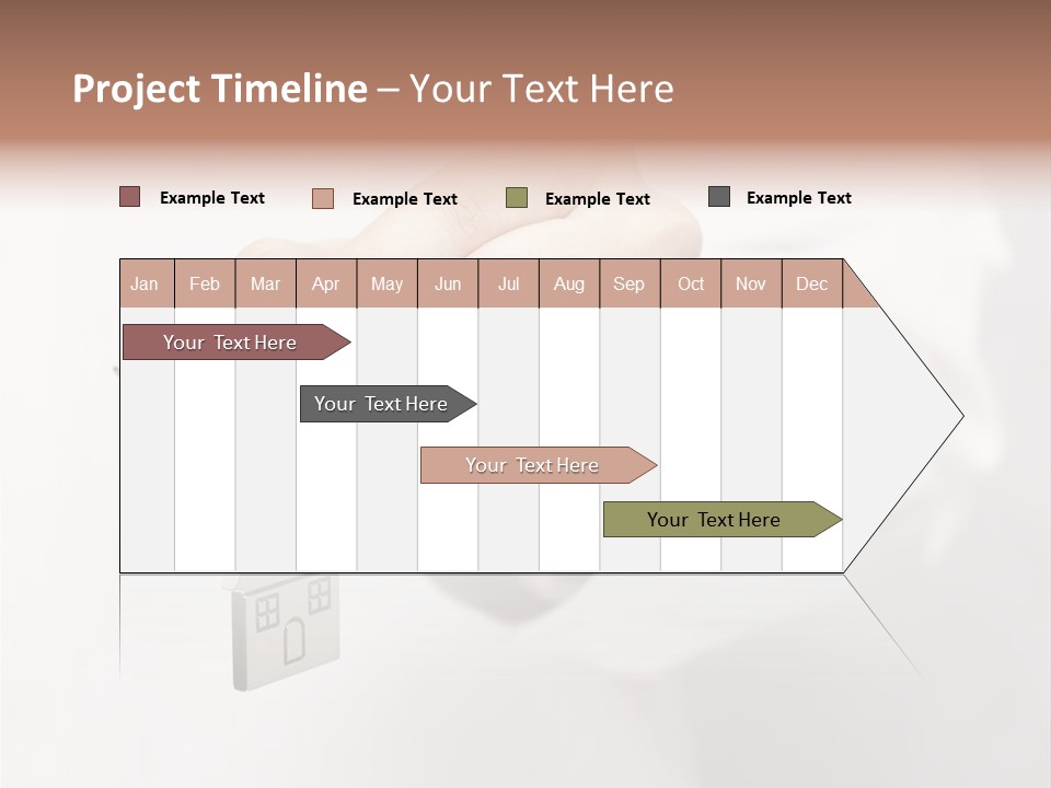 A Person Holding A Key To A House PowerPoint Template