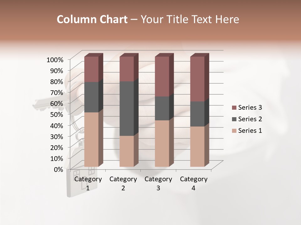 A Person Holding A Key To A House PowerPoint Template