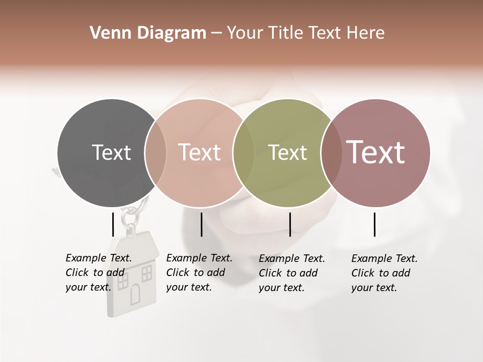 A Person Holding A Key To A House PowerPoint Template