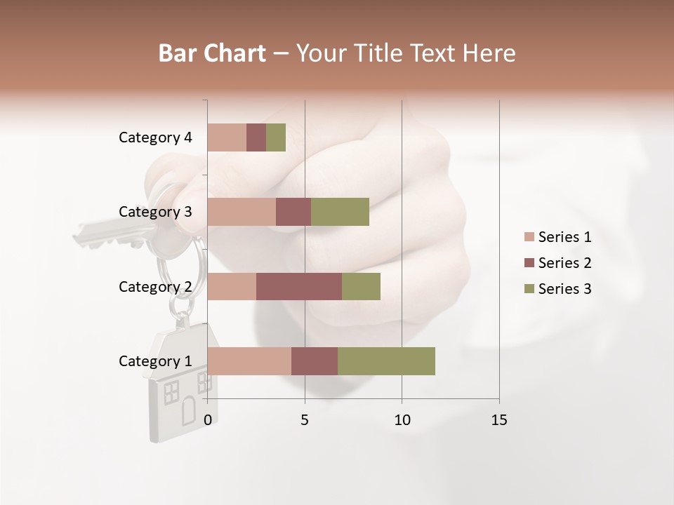 A Person Holding A Key To A House PowerPoint Template