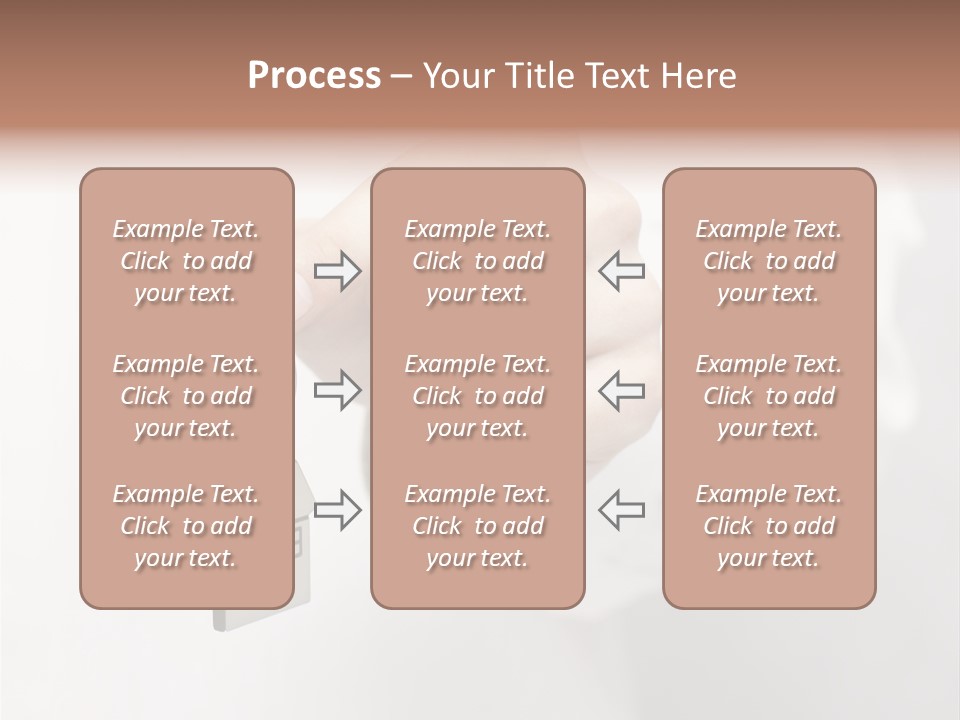A Person Holding A Key To A House PowerPoint Template