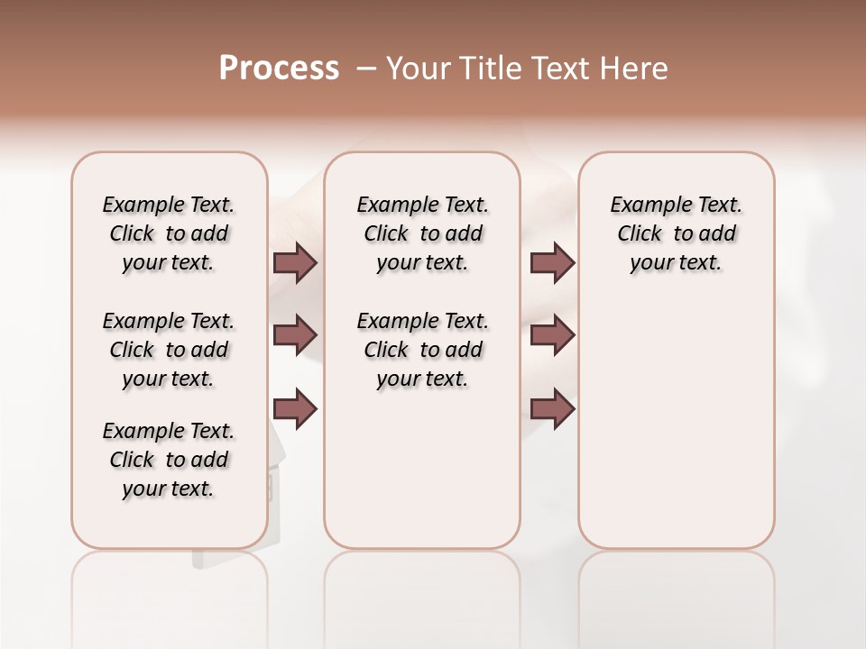 A Person Holding A Key To A House PowerPoint Template