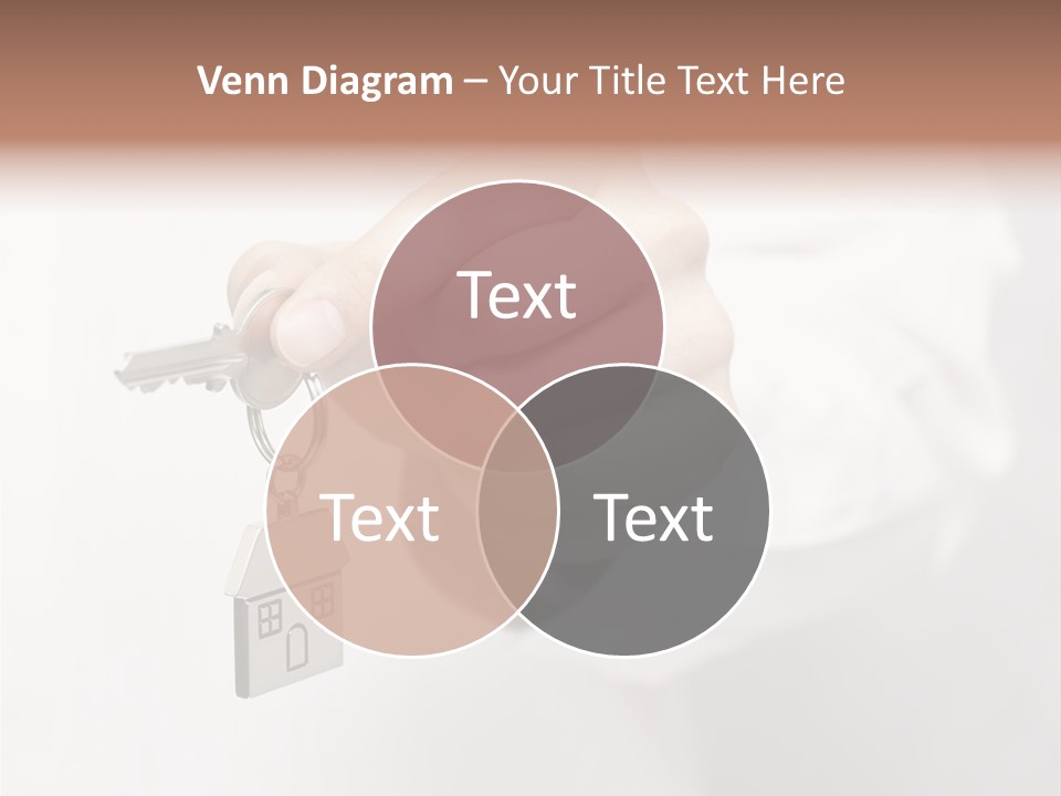 A Person Holding A Key To A House PowerPoint Template