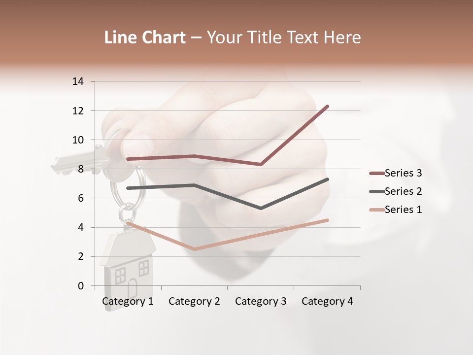 A Person Holding A Key To A House PowerPoint Template