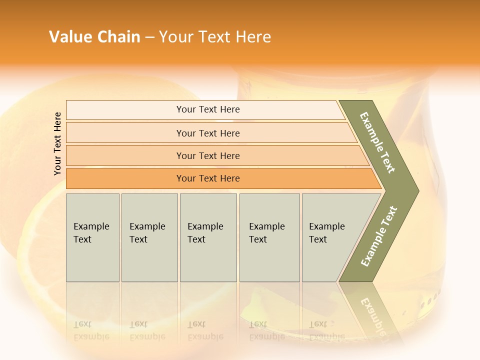 A Jar Of Honey And A Lemon Next To It PowerPoint Template