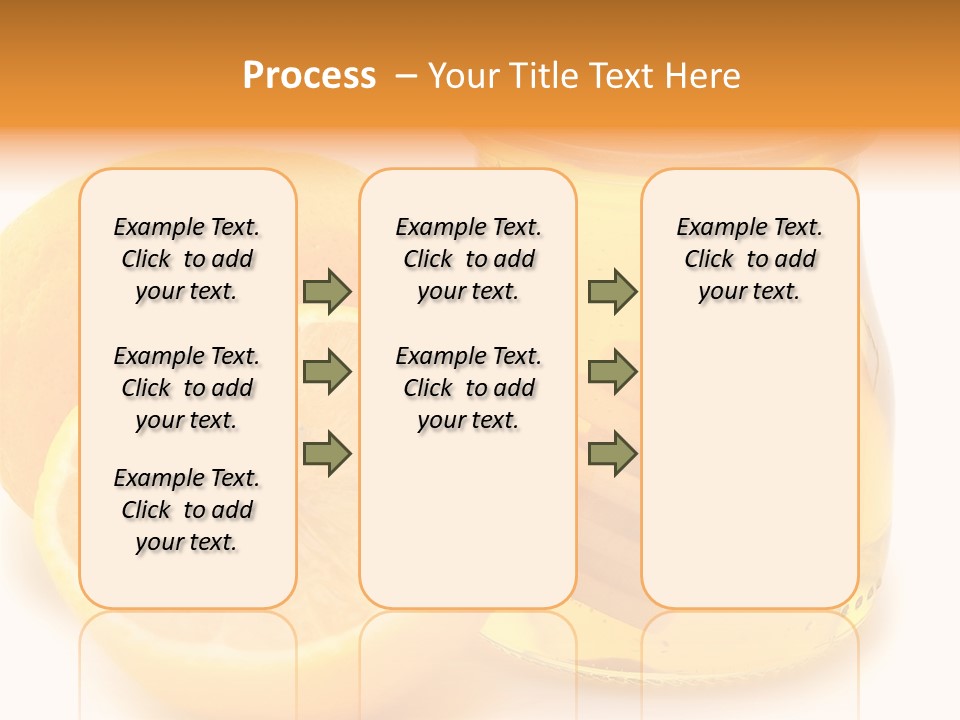A Jar Of Honey And A Lemon Next To It PowerPoint Template