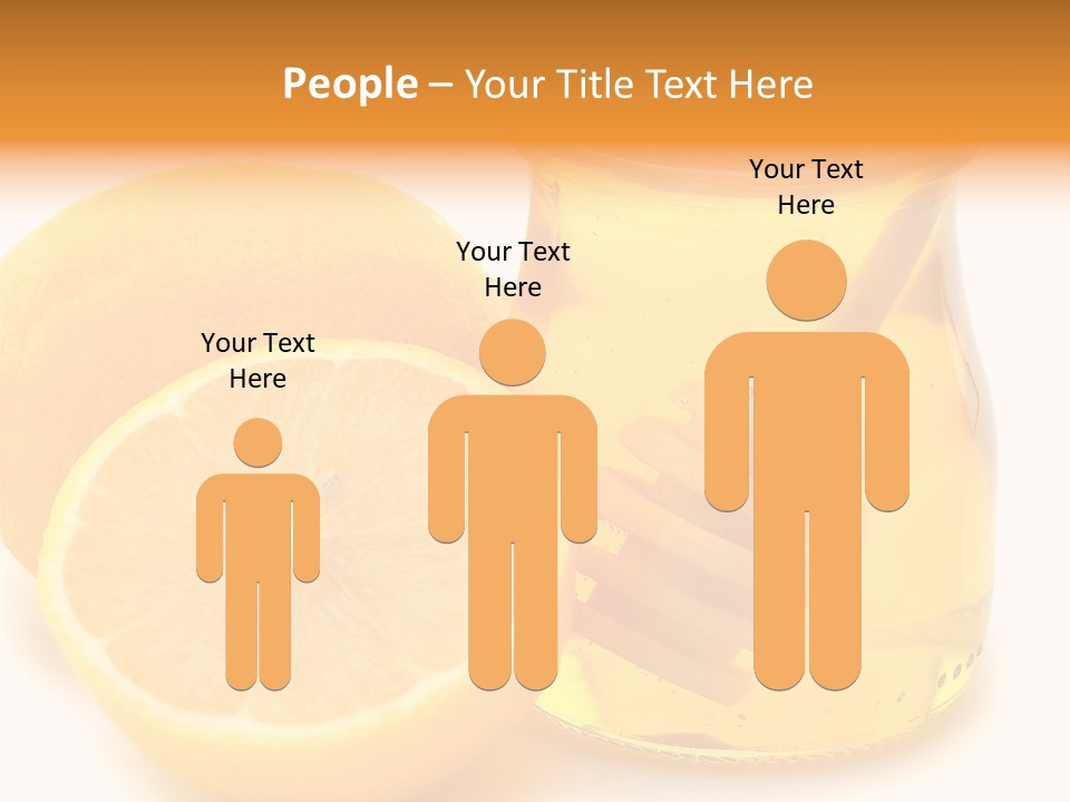 A Jar Of Honey And A Lemon Next To It PowerPoint Template