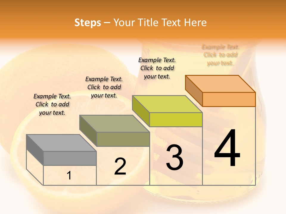 A Jar Of Honey And A Lemon Next To It PowerPoint Template