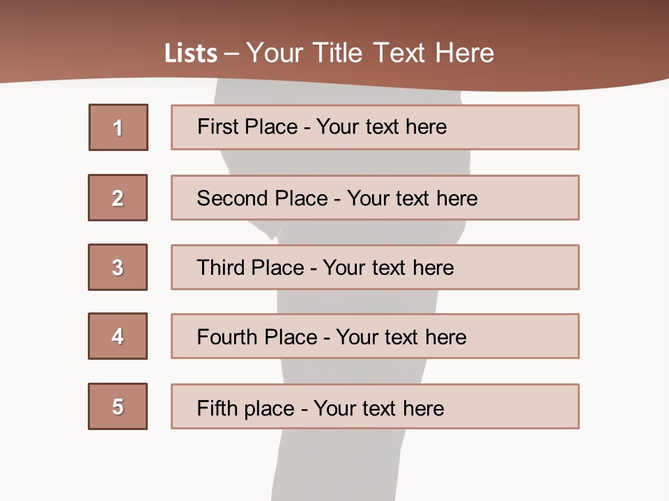 A Man In A Suit Standing With His Hands In His Pockets PowerPoint Template