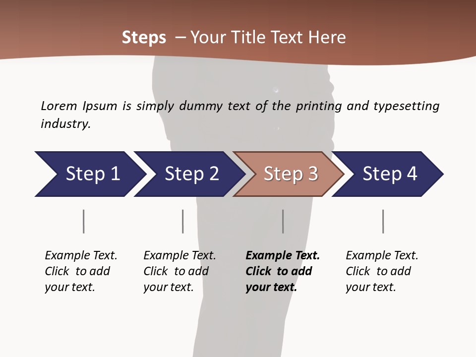 A Man In A Suit Standing With His Hands In His Pockets PowerPoint Template