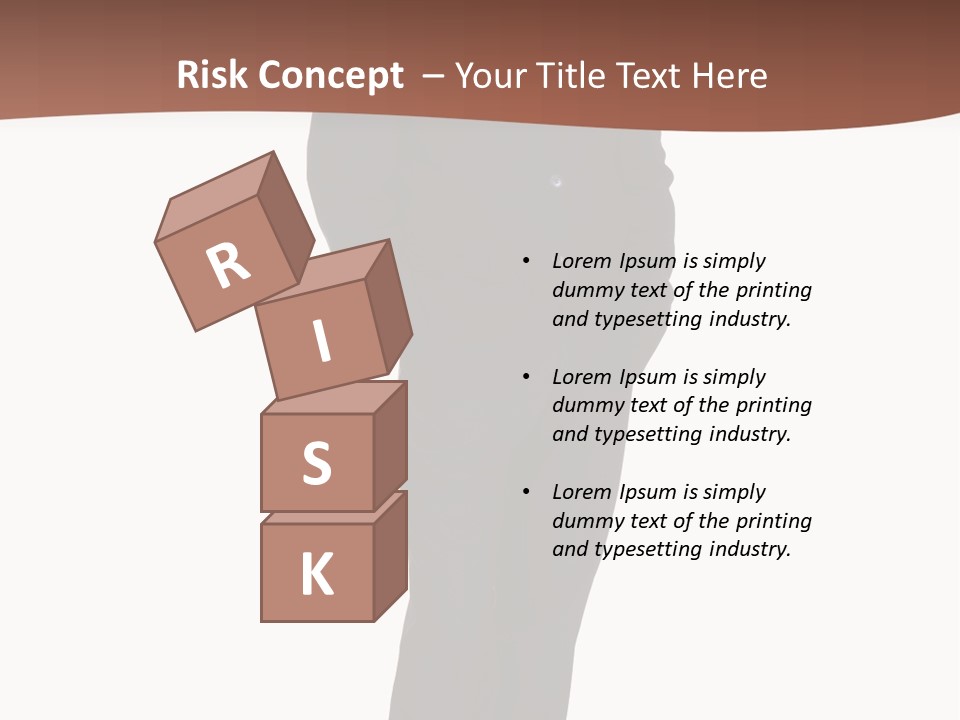 A Man In A Suit Standing With His Hands In His Pockets PowerPoint Template