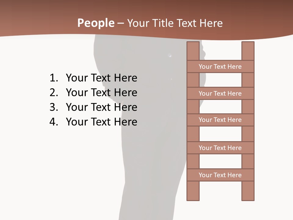 A Man In A Suit Standing With His Hands In His Pockets PowerPoint Template