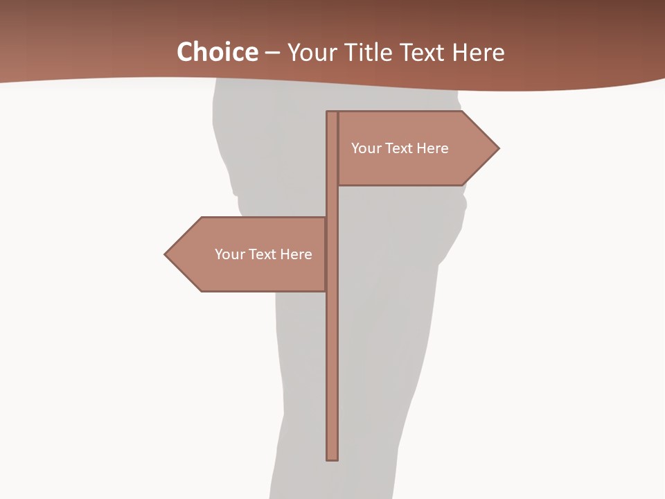 A Man In A Suit Standing With His Hands In His Pockets PowerPoint Template