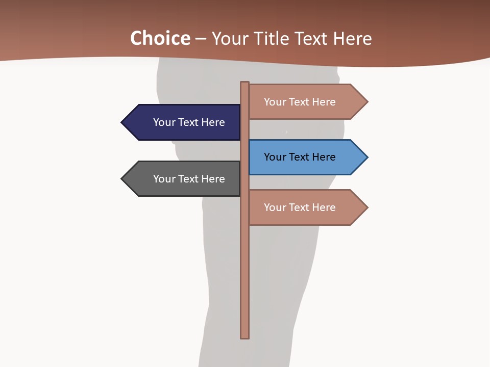 A Man In A Suit Standing With His Hands In His Pockets PowerPoint Template