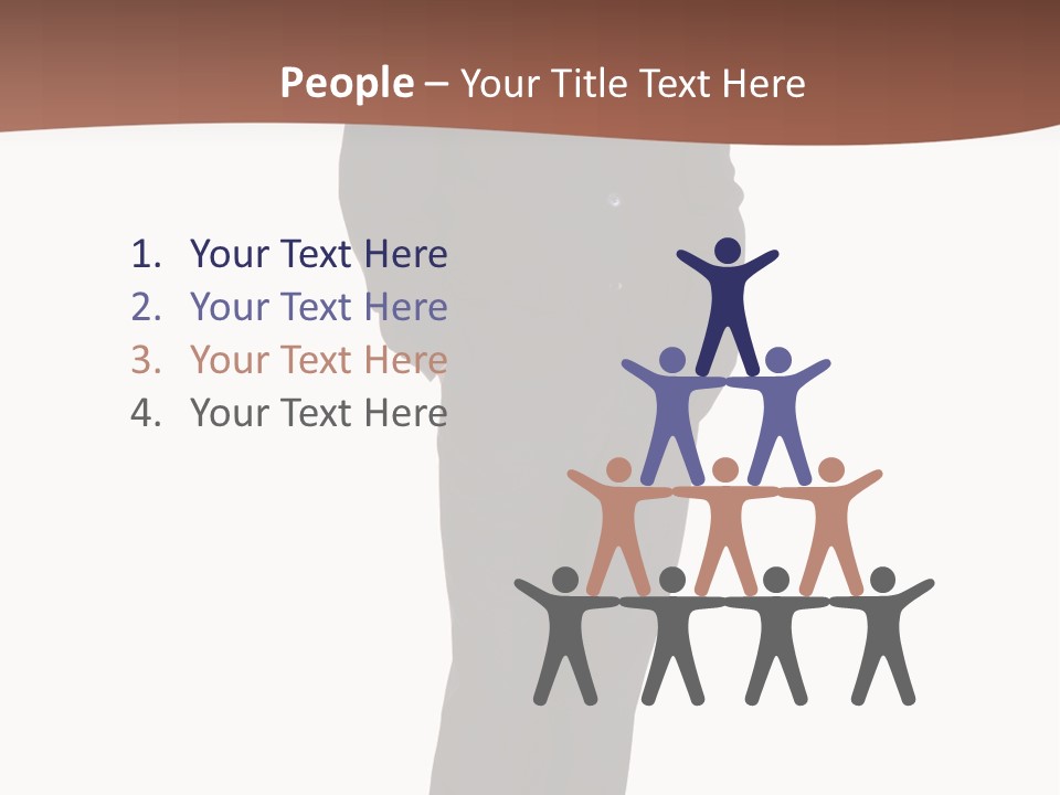 A Man In A Suit Standing With His Hands In His Pockets PowerPoint Template