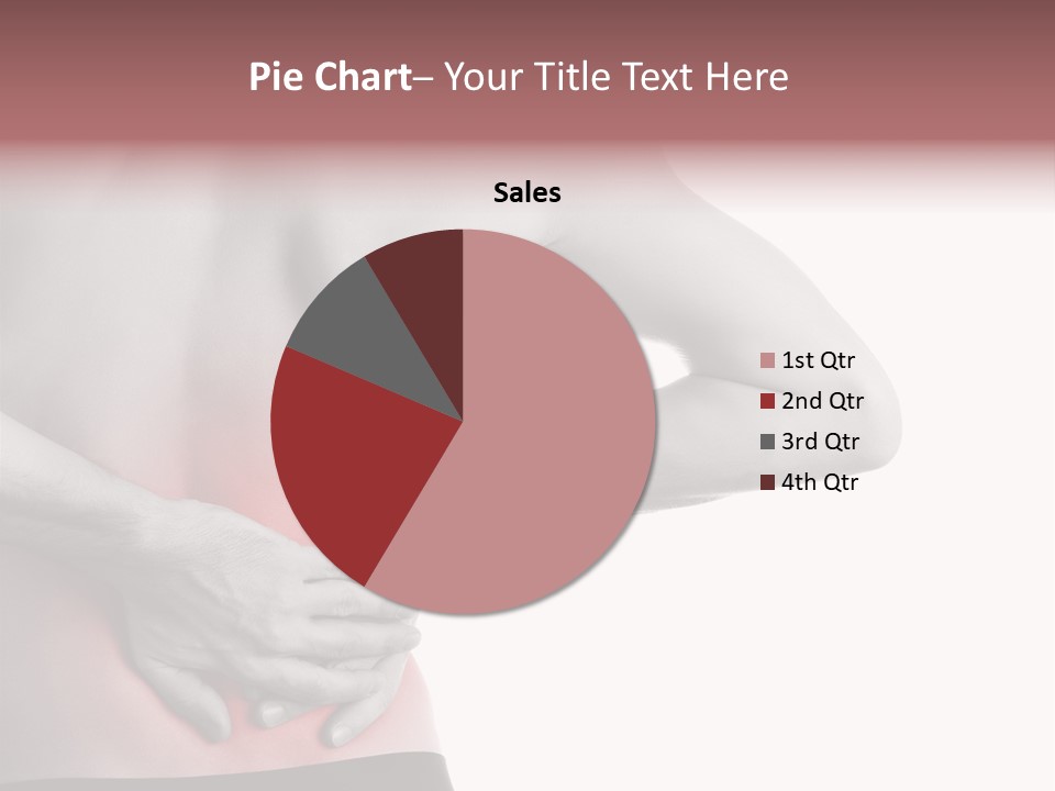 A Man Holding His Back In Pain Powerpoint Presentation PowerPoint Template