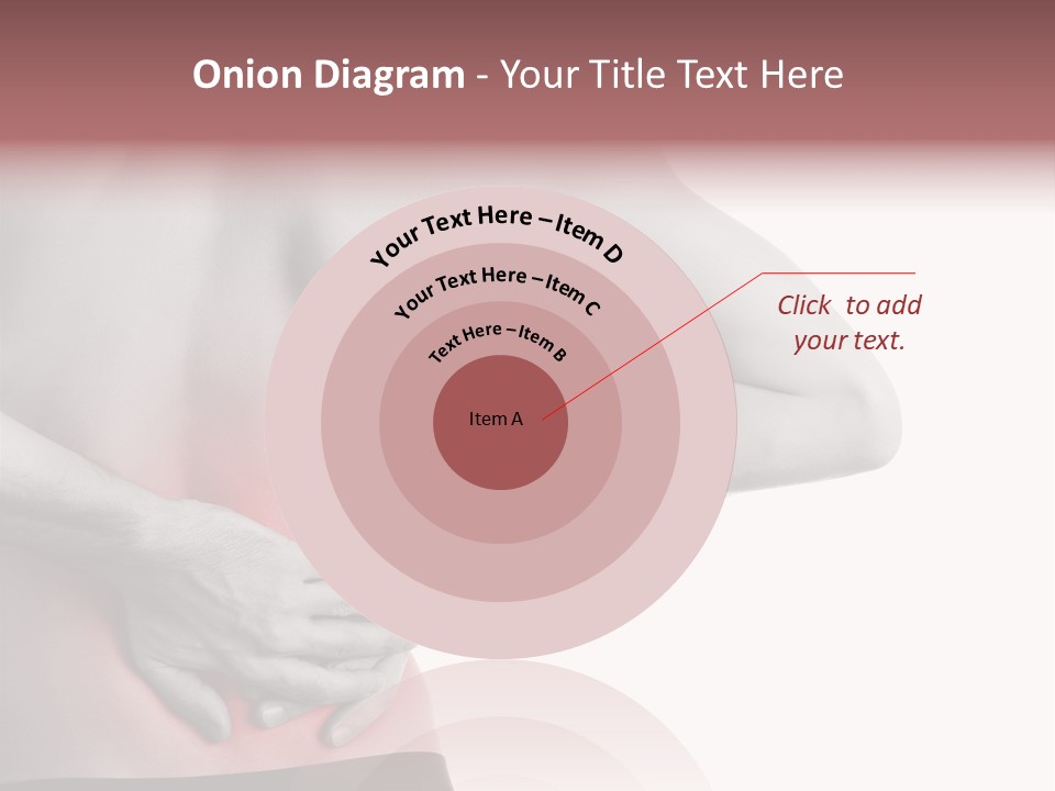 A Man Holding His Back In Pain Powerpoint Presentation PowerPoint Template