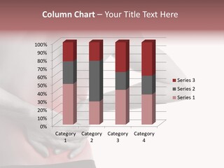 A Man Holding His Back In Pain Powerpoint Presentation PowerPoint Template
