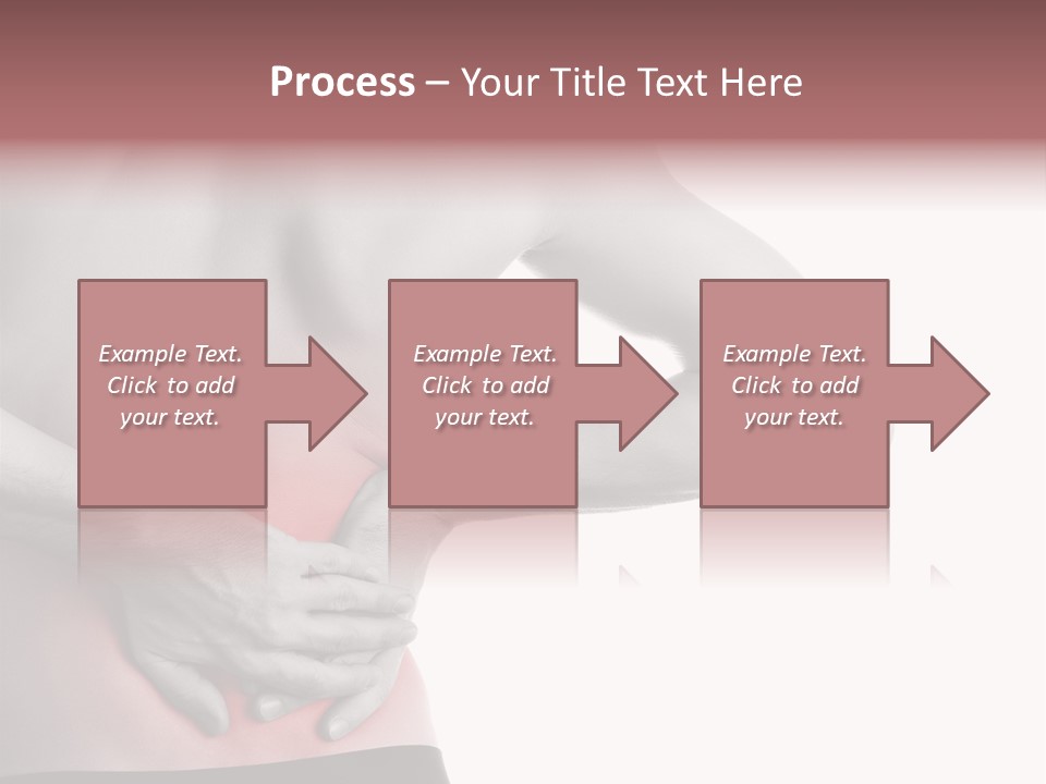 A Man Holding His Back In Pain Powerpoint Presentation PowerPoint Template