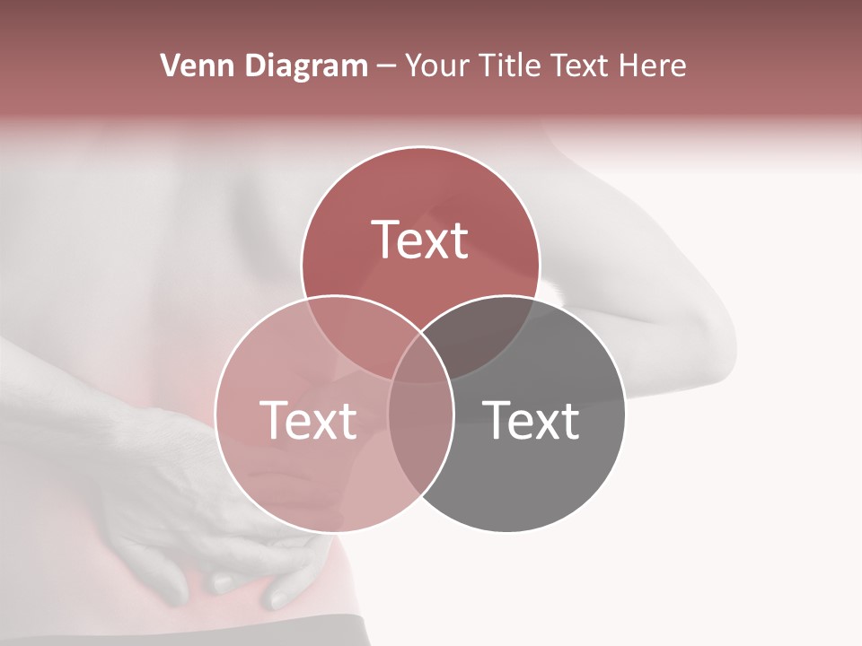 A Man Holding His Back In Pain Powerpoint Presentation PowerPoint Template