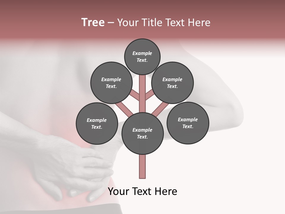 A Man Holding His Back In Pain Powerpoint Presentation PowerPoint Template