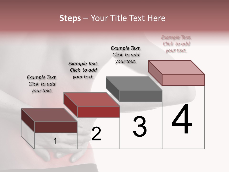 A Man Holding His Back In Pain Powerpoint Presentation PowerPoint Template