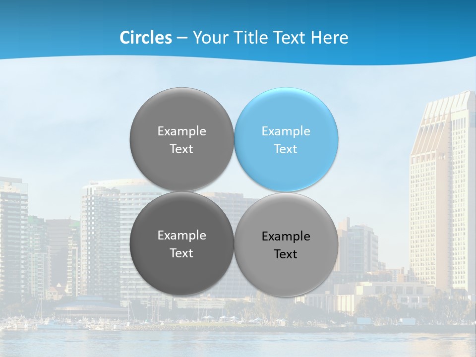 A City Under Water Powerpoint Presentation Template PowerPoint Template