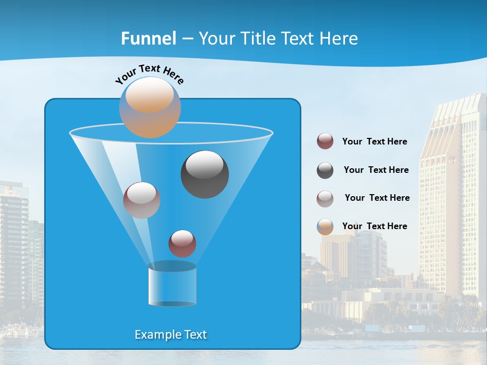 A City Under Water Powerpoint Presentation Template PowerPoint Template