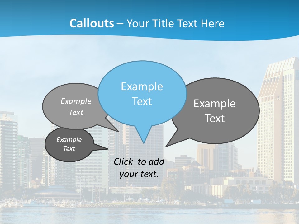 A City Under Water Powerpoint Presentation Template PowerPoint Template