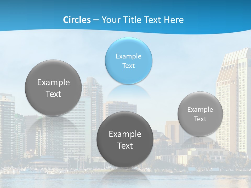 A City Under Water Powerpoint Presentation Template PowerPoint Template