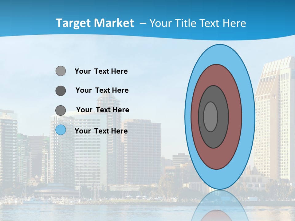 A City Under Water Powerpoint Presentation Template PowerPoint Template