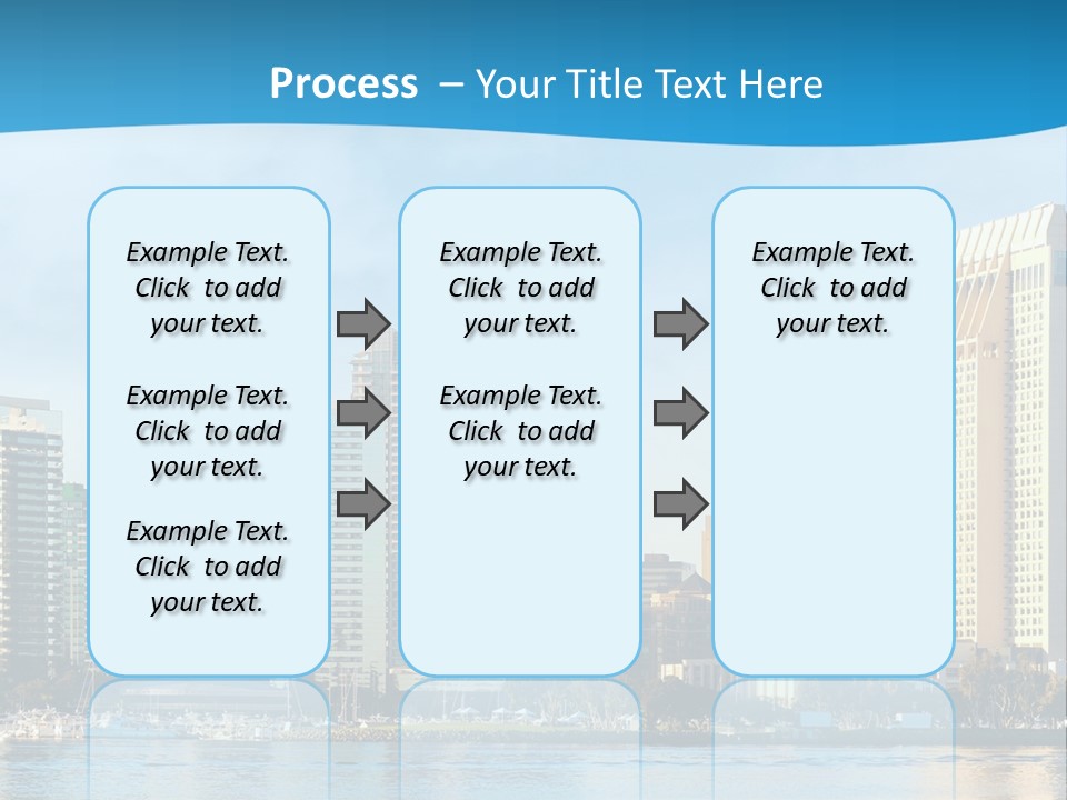 A City Under Water Powerpoint Presentation Template PowerPoint Template