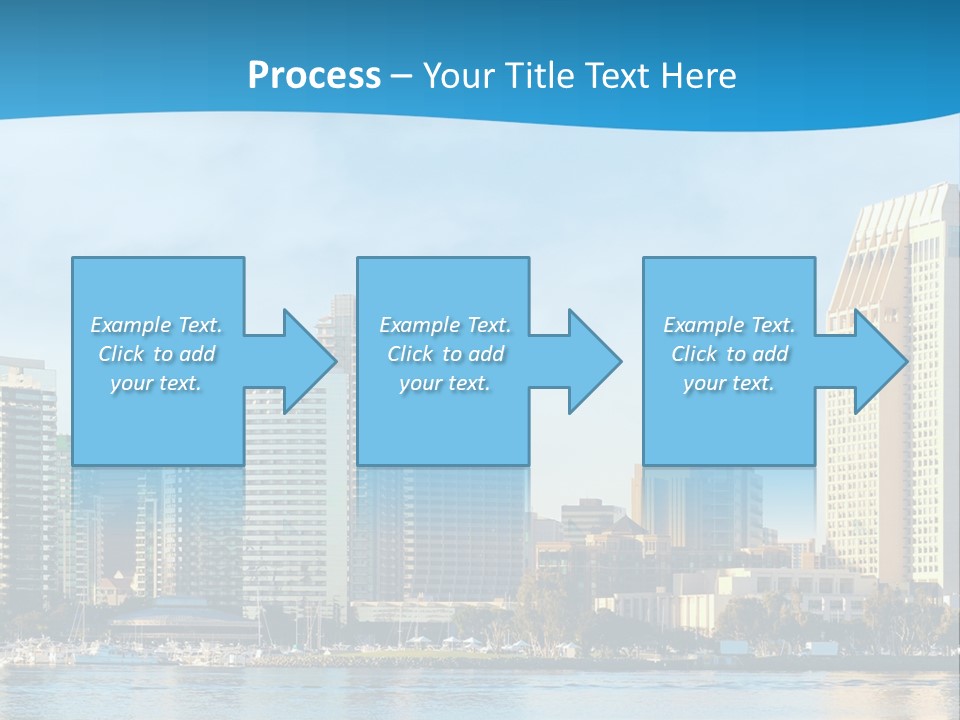 A City Under Water Powerpoint Presentation Template PowerPoint Template