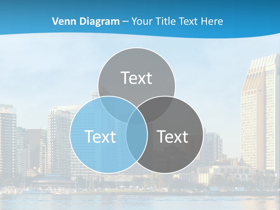 A City Under Water Powerpoint Presentation Template PowerPoint Template