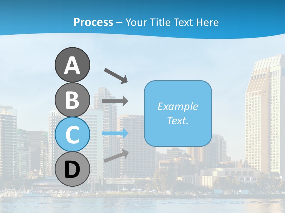 A City Under Water Powerpoint Presentation Template PowerPoint Template
