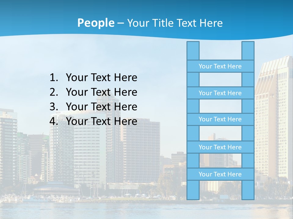 A City Under Water Powerpoint Presentation Template PowerPoint Template