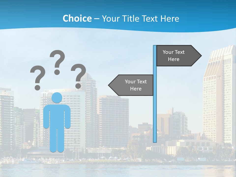 A City Under Water Powerpoint Presentation Template PowerPoint Template