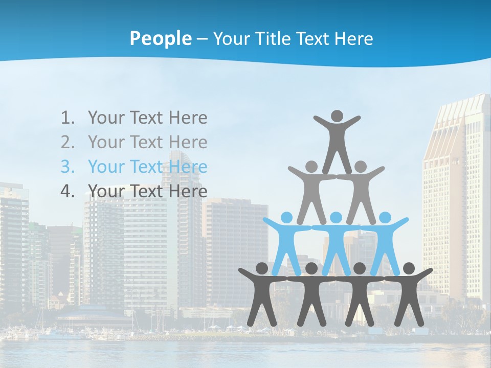 A City Under Water Powerpoint Presentation Template PowerPoint Template